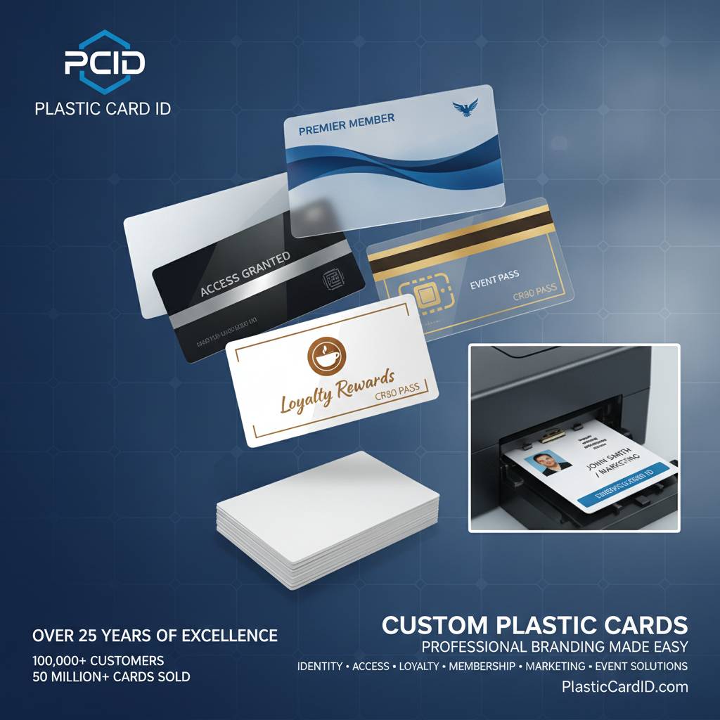Our Full Range of Custom Plastic Cards