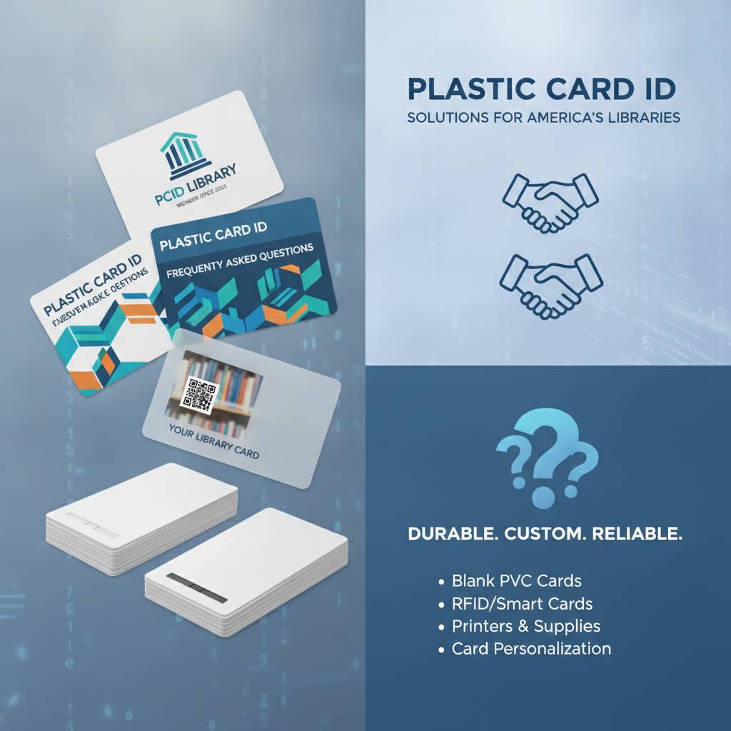 Frequently Asked Questions About Our Plastic Library Cards