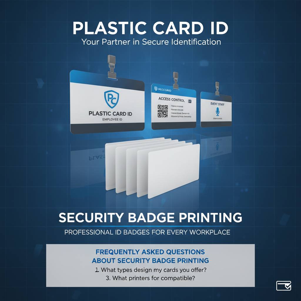 Frequently Asked Questions About Security Badge Printing